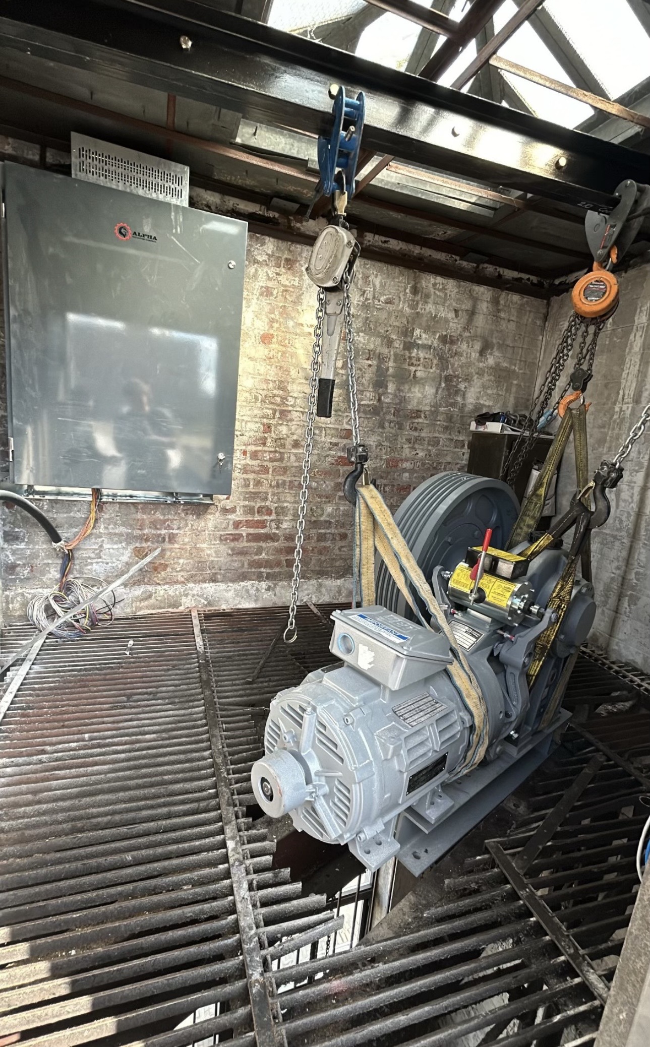 Elevator modernization